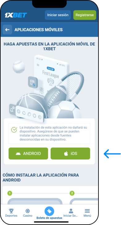 iOS — App Store (iPhone/iPad) - App 1xbet Argentina